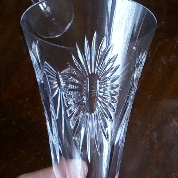 Waterford Crystal Millennium Continental fluted champagne glasses - set of 2. - Picture 7 of 9